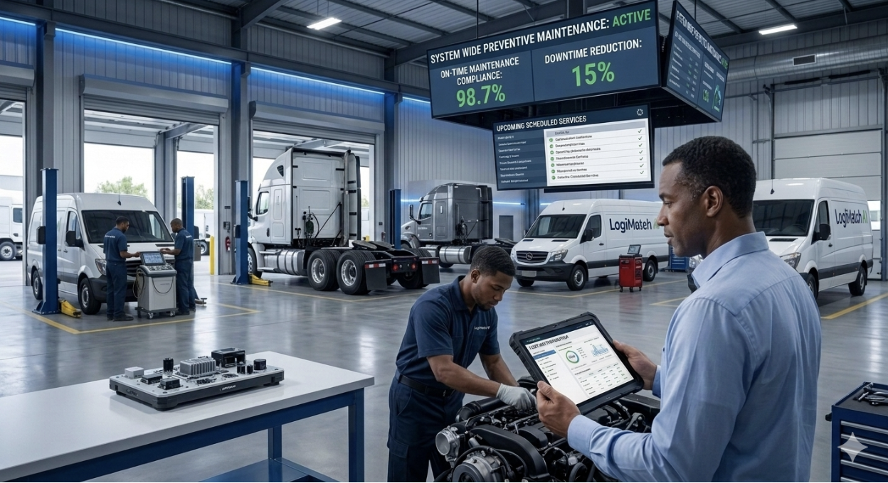 Fleet operations and cargo management hub
